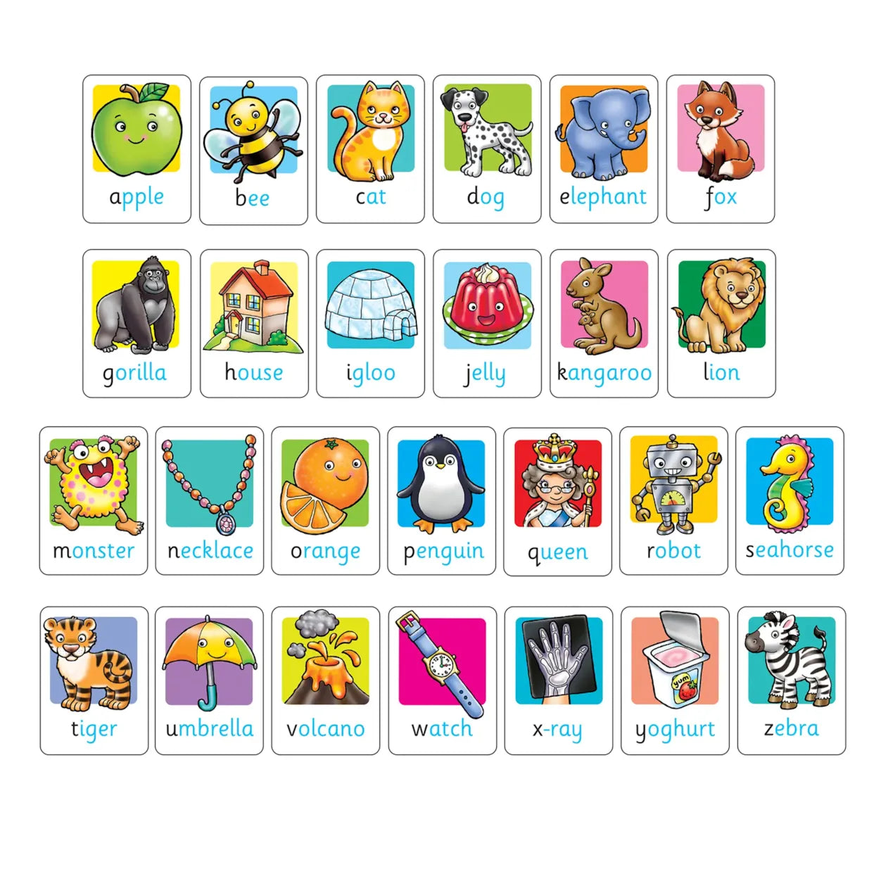 Orchard Game | Alphabet Flashcards