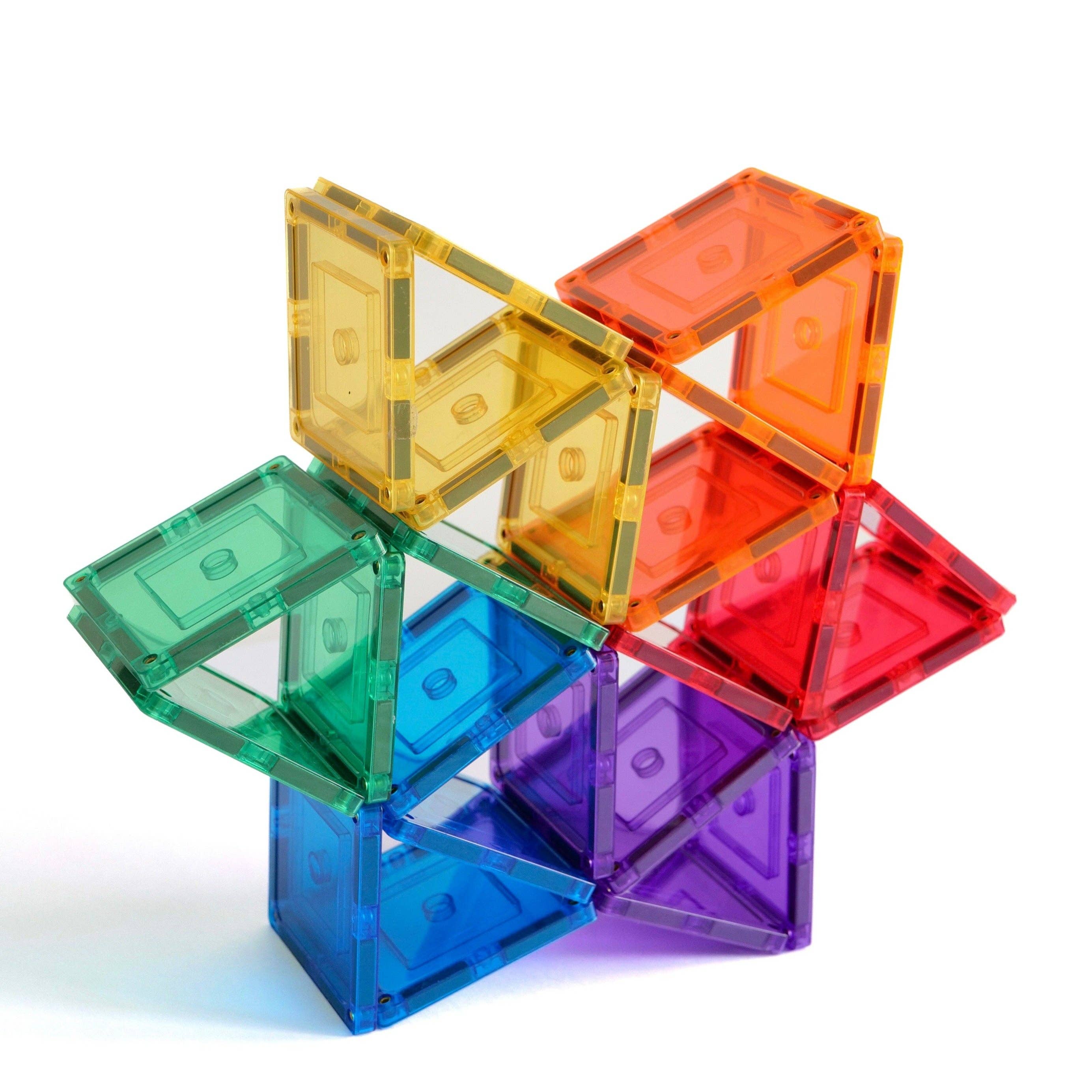 Learn & Grow Magnetic Tiles - Small Square Pack (36 piece)