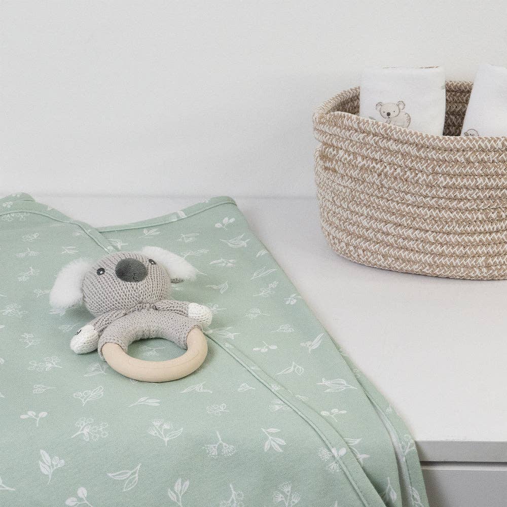 Living Textiles - 2 Pack Organic Swaddle Wraps - Australiana