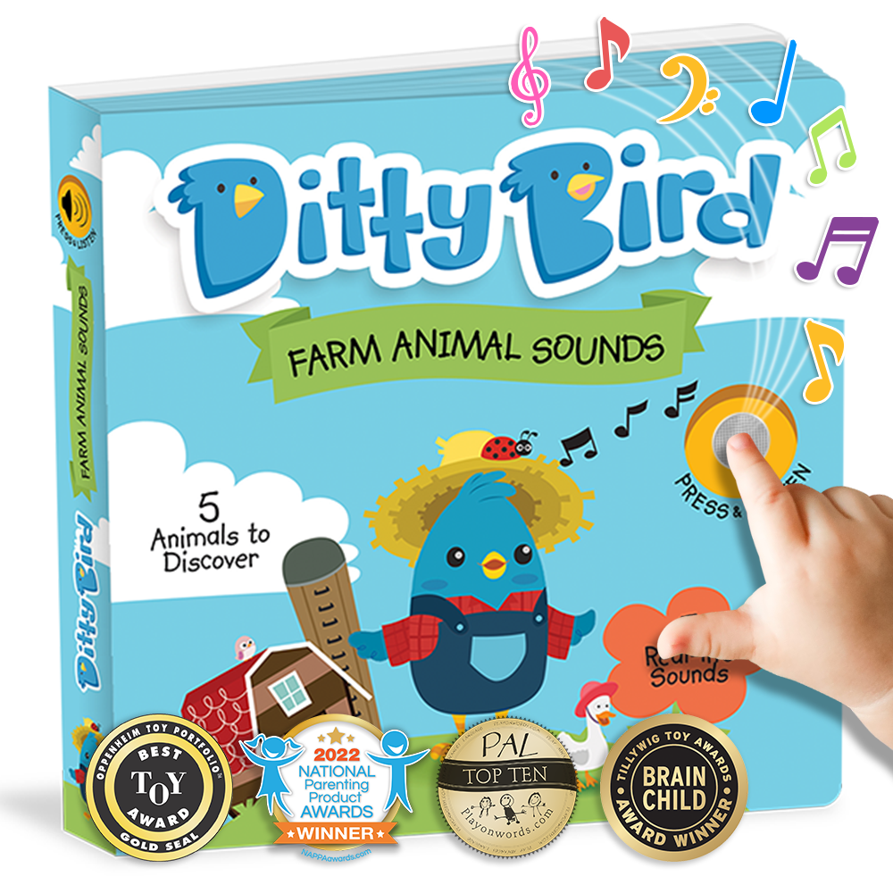 Ditty Bird | Farm Animal | Baby Sound Book Farm