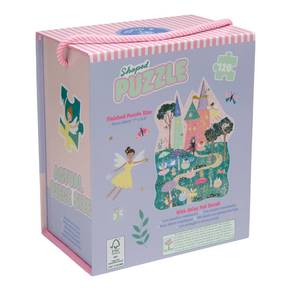 Floss & Rock Shaped Jigsaw Puzzle | Enchanted 120 Pc