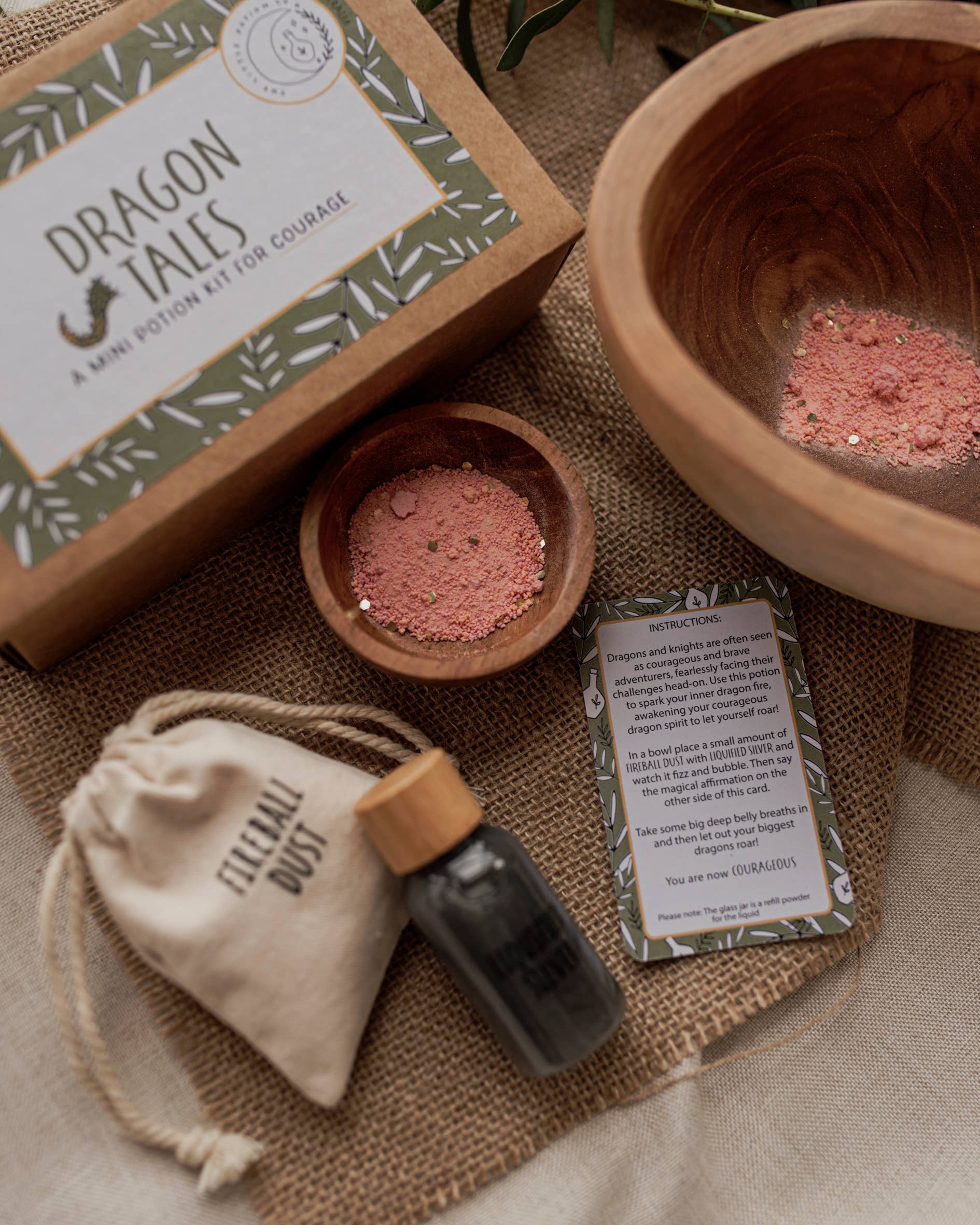 The Little Potion Co | MINI Dragon Tales Potion Kit (A potion for courage)