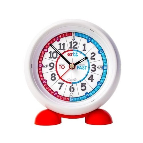 EasyRead Time Teacher Alarm Clock Red/Blue