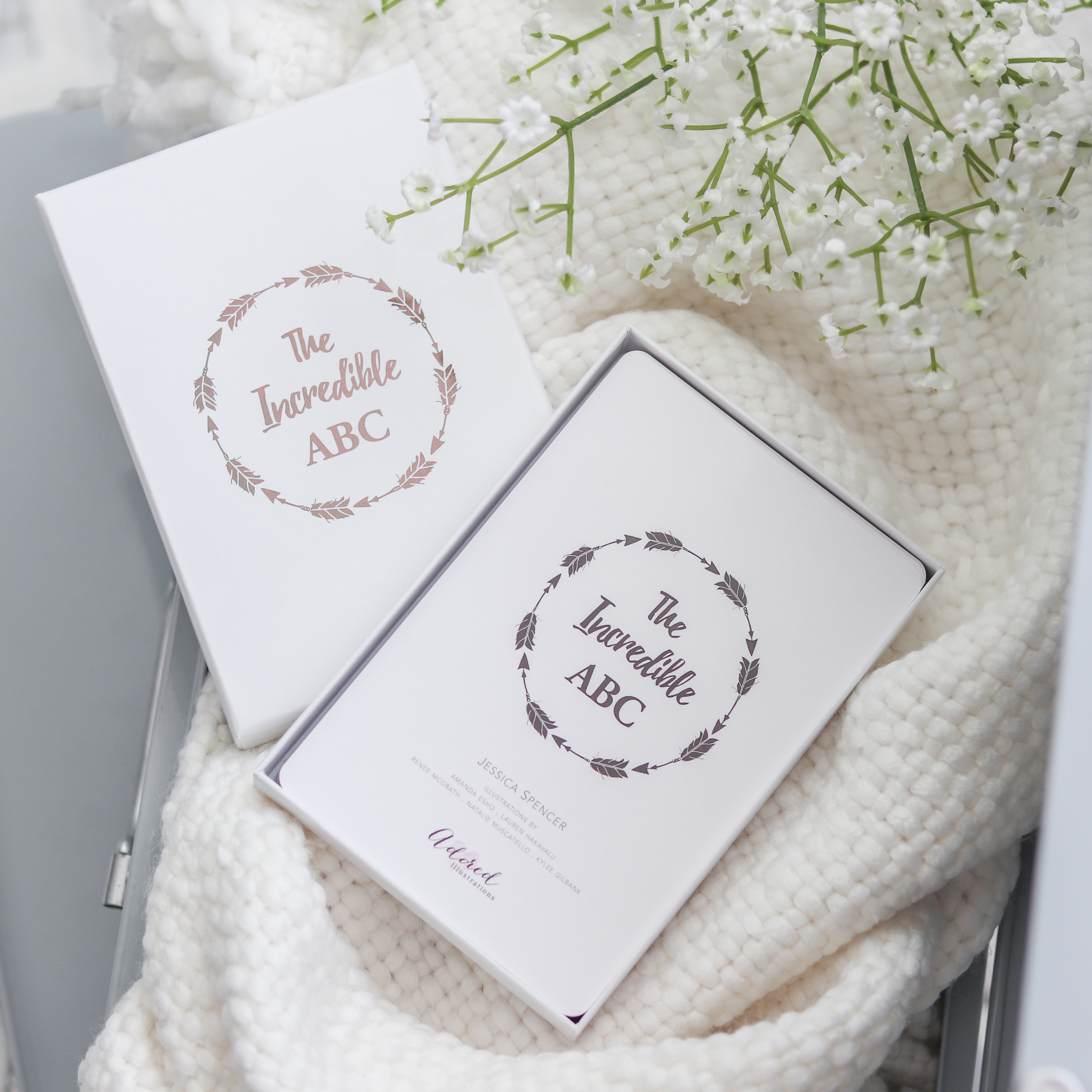 Adored Illustrations | The Incredible ABC Flash Cards