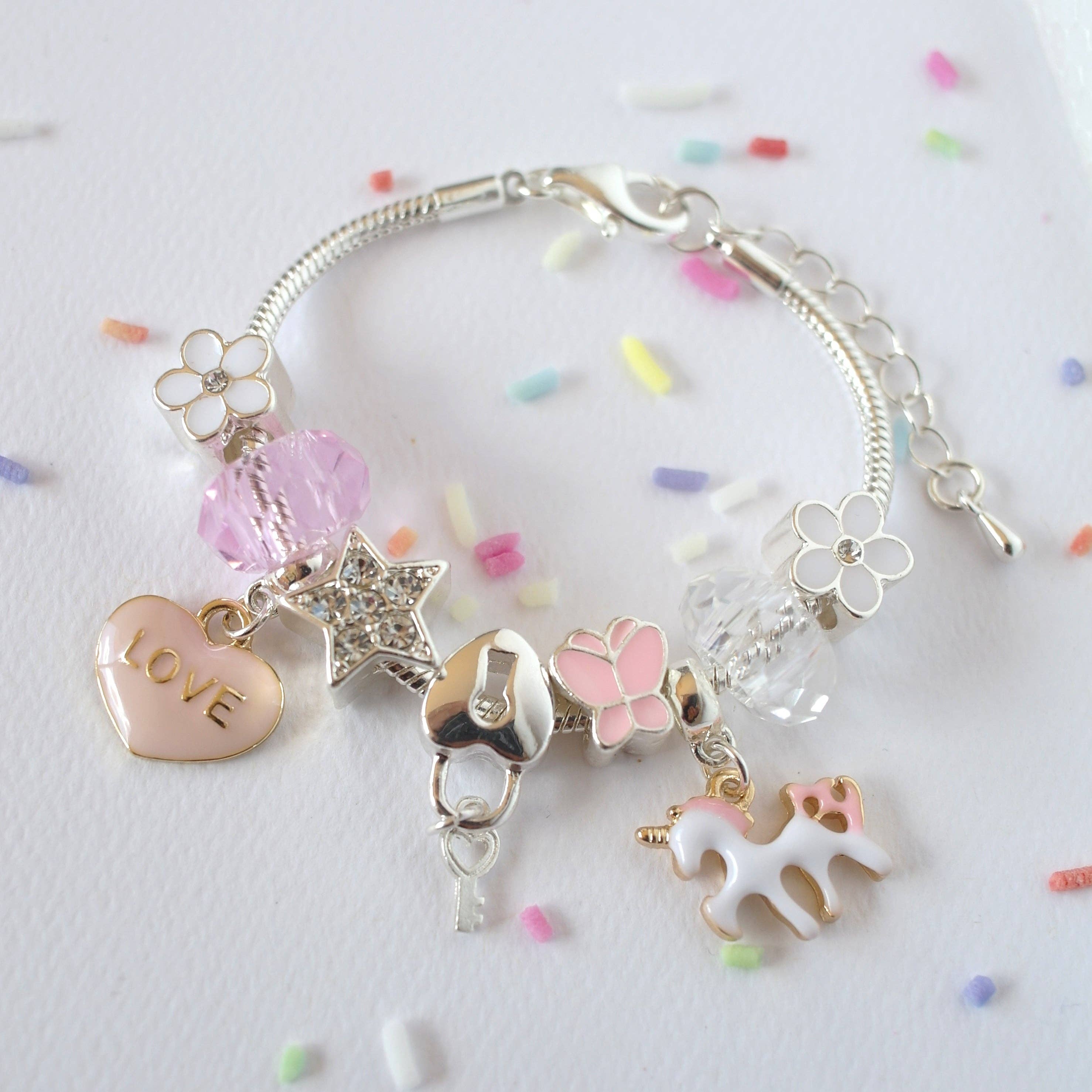 Lauren Hinkley | Unicorn Charm Bracelet