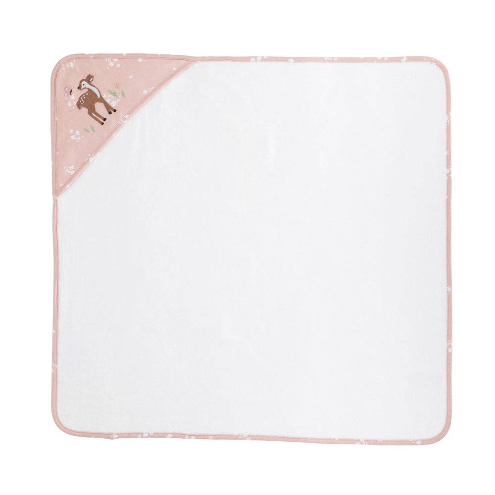 Living Textiles | Organic Hooded Towel Fawn Fables
