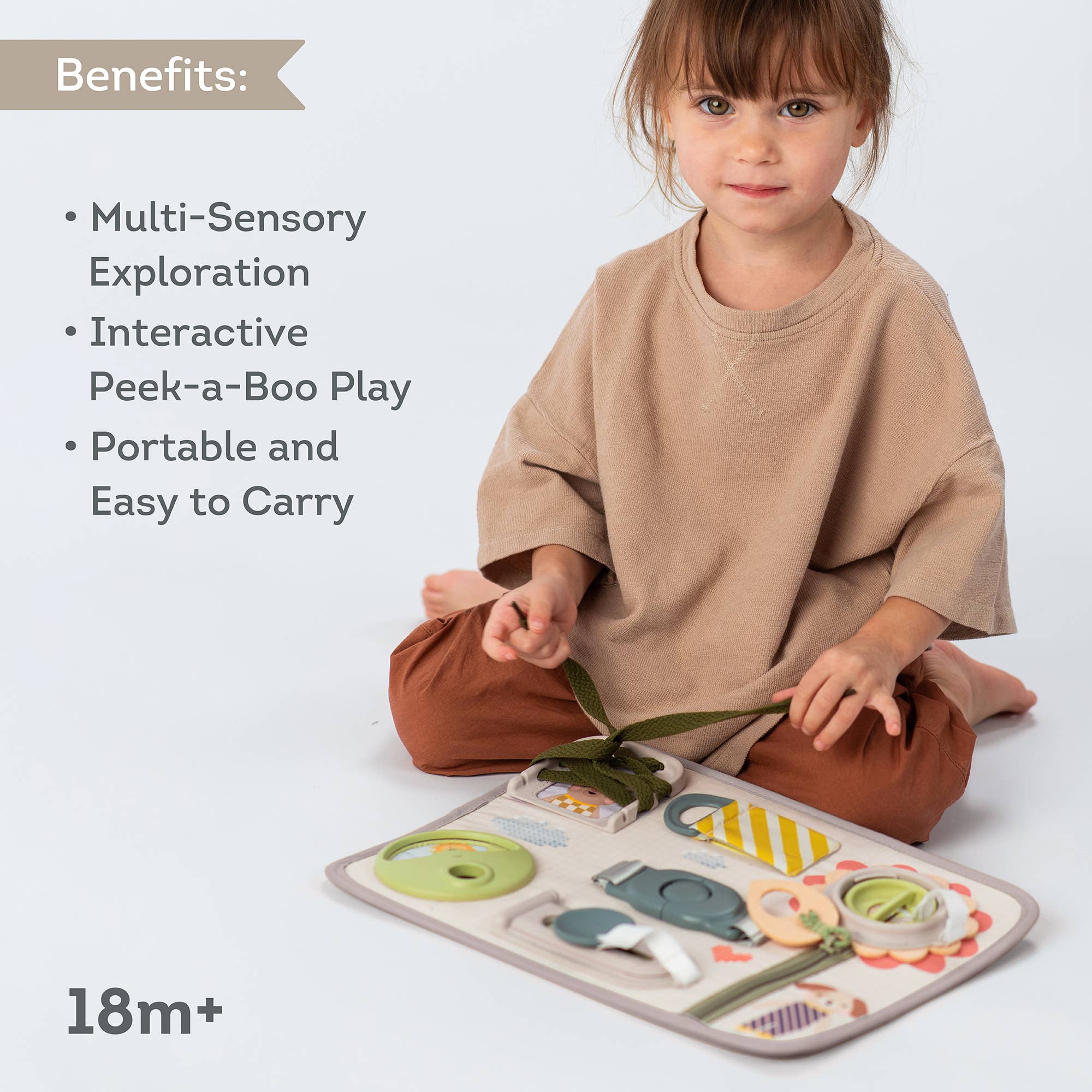 Playette | Taf Toys Snap n' Learn Board