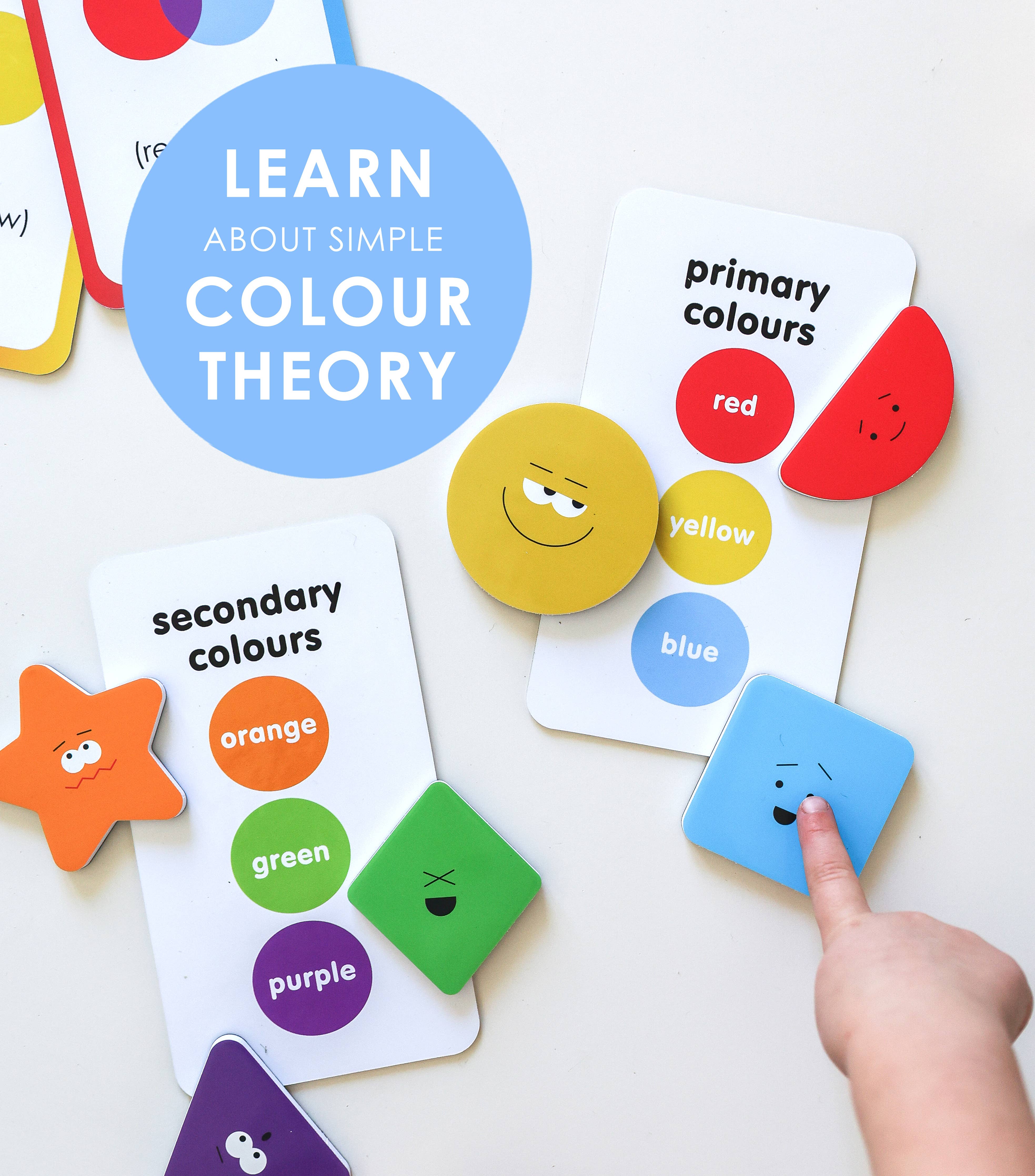 Curious Columbus | Flashcards - Shapes & Colours