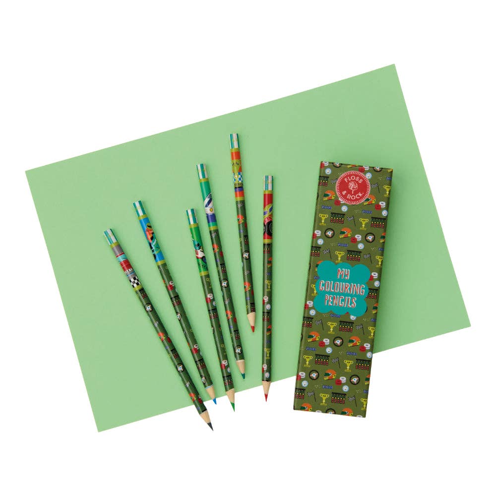 Floss & Rock My Colouring Pencils | Cars