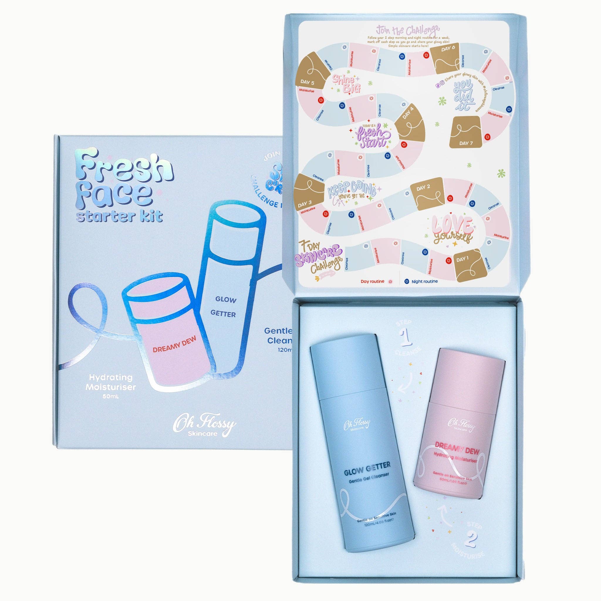 Oh Flossy Skincare | Fresh Face Starter Kit