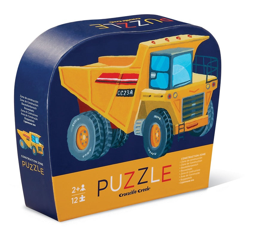Crocodile Creek Mini Puzzle Construction 12 piece
