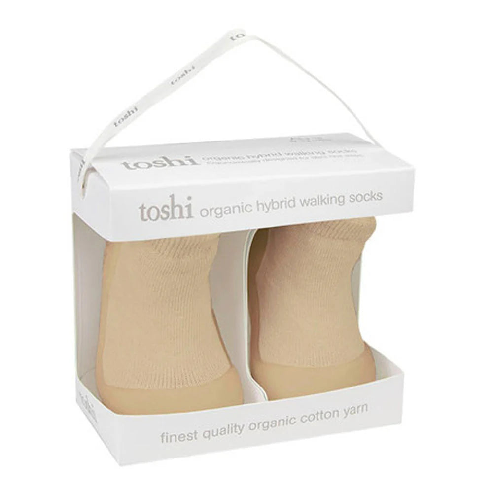 Toshi Organic Hybrid Walking Socks Driftwood