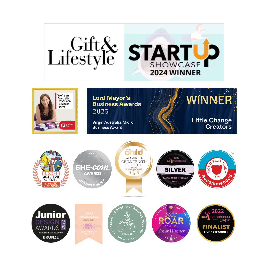 Little Change Creators | OUR WORLD | Re-FUN-able™ Reusable Colouring + Doodle Mat