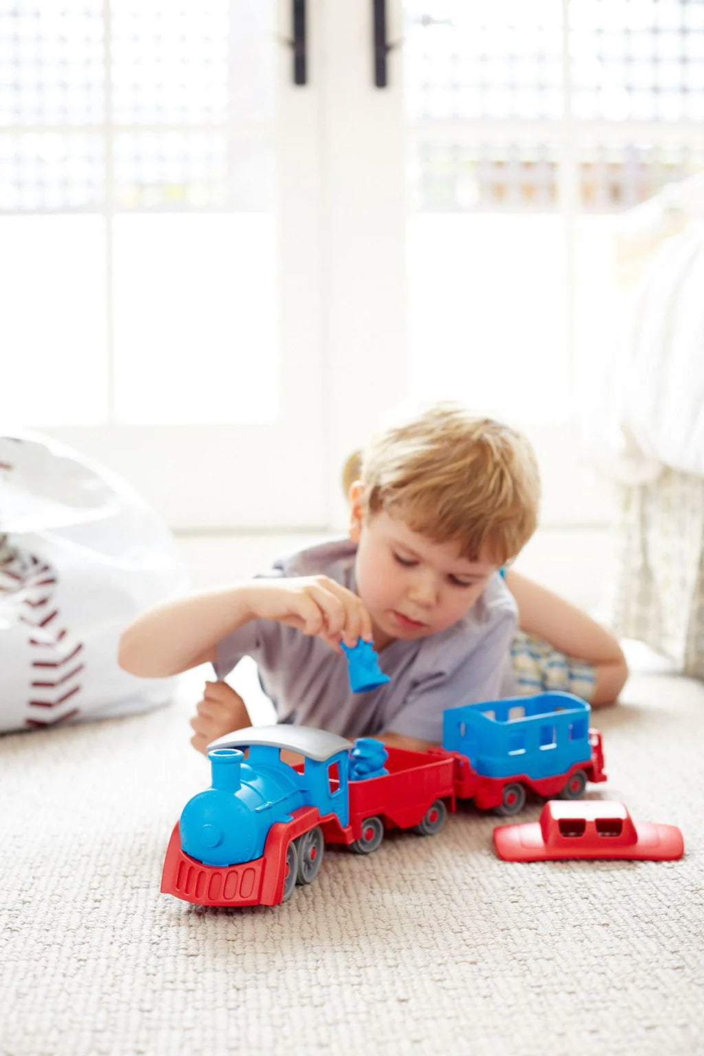 Green Toys | Train Blue