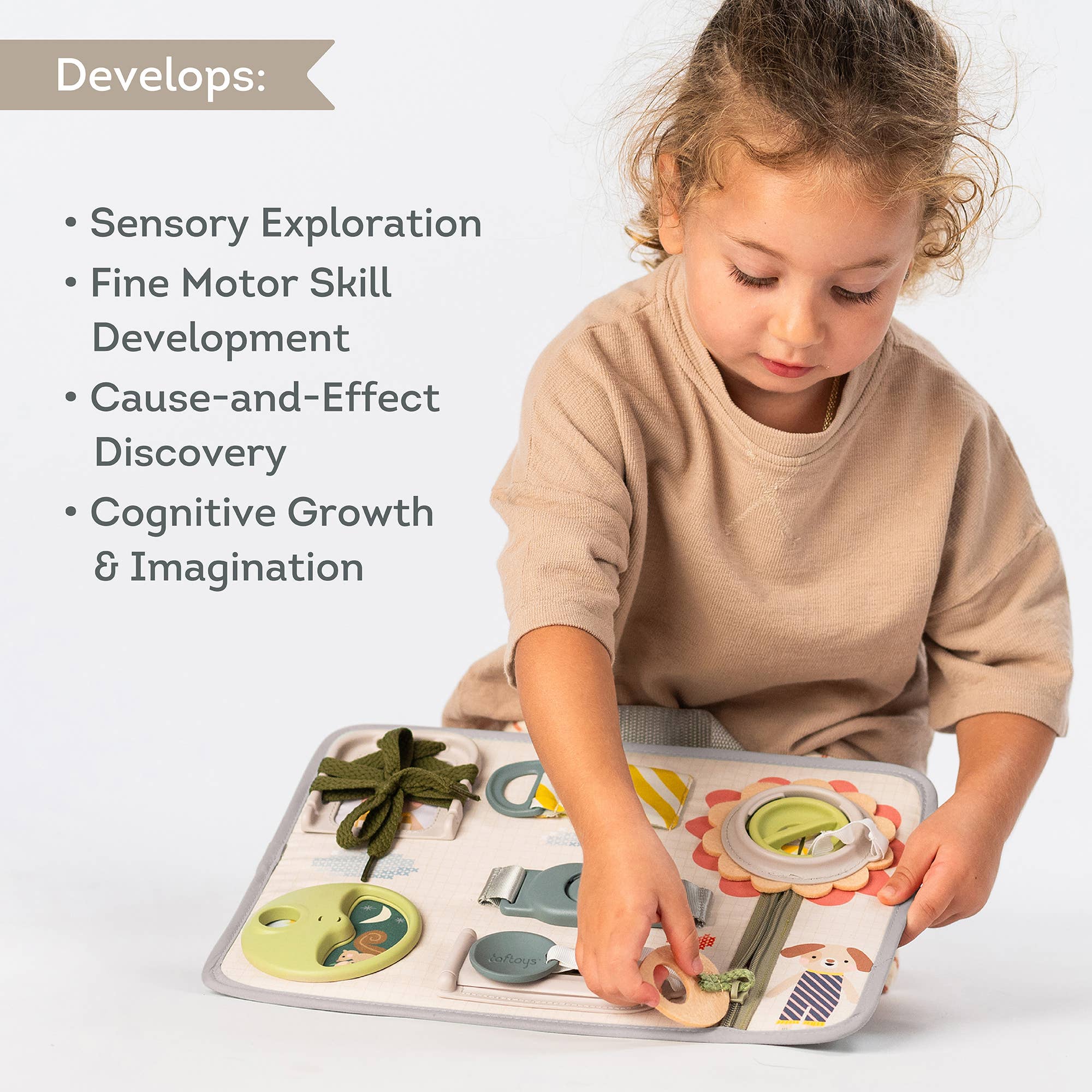 Playette | Taf Toys Snap n' Learn Board