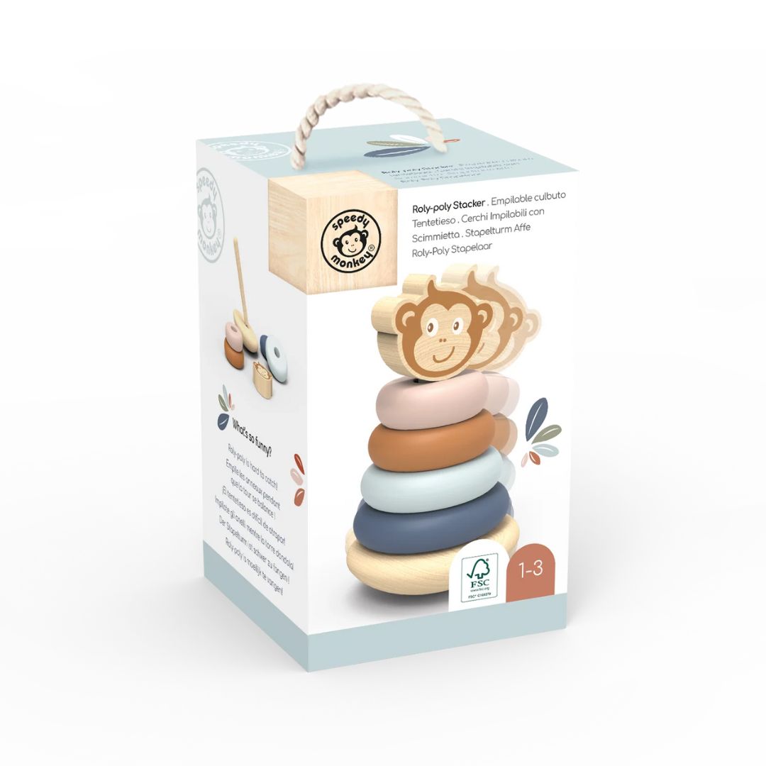 Speedy Monkey | Roly Poly Stacker