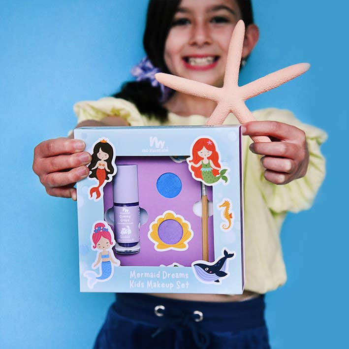 no nasties kids | Mermaid Dreams Natural Kids Makeup Gift Set