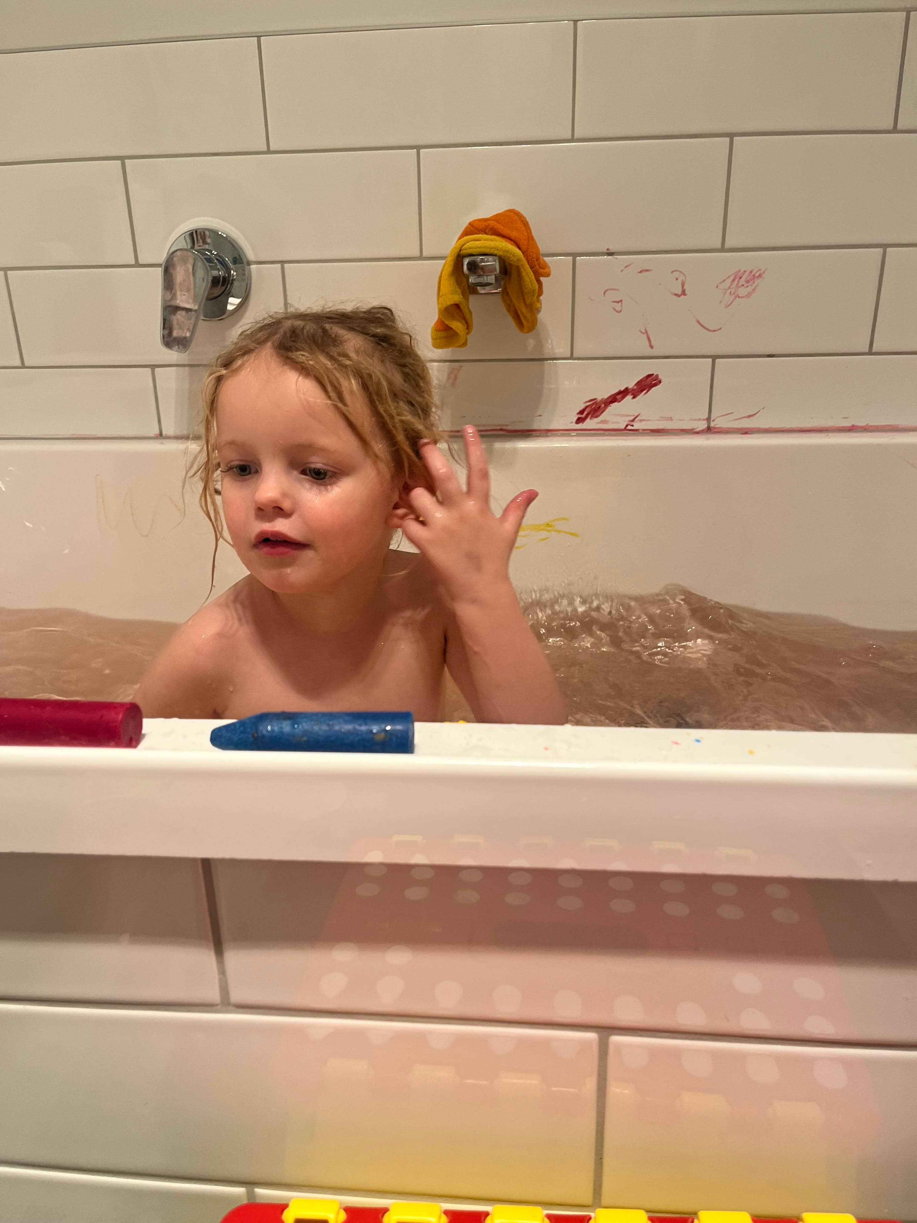Nourish By Nature - Bath Crayons | Beeswax Crayons for Creative Kids