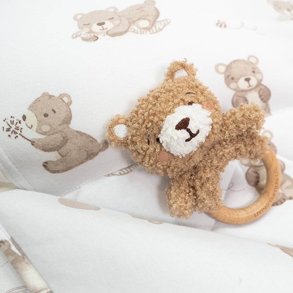 Living Textiles - Organic Nap Mat - Cuddly Bear