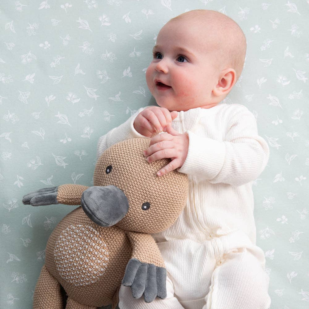 Living Textiles Knitted Toy | Penny the Platypus