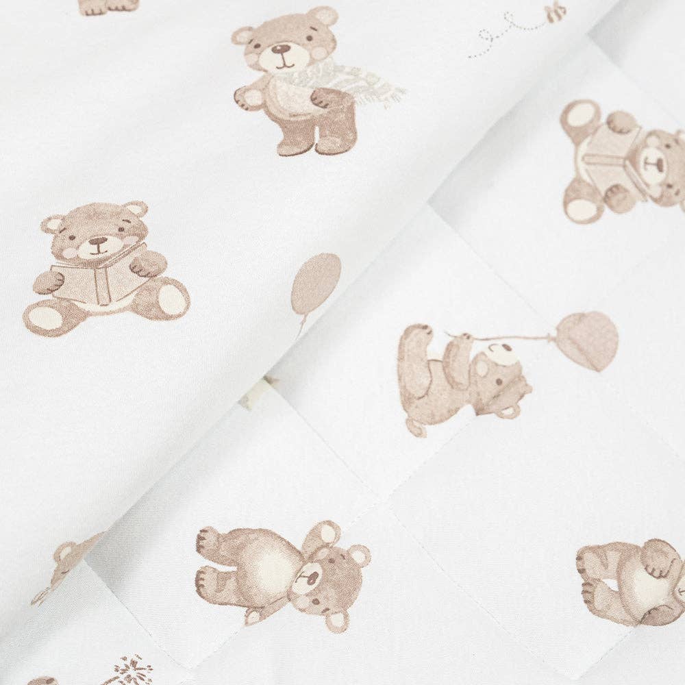 Living Textiles - Organic Nap Mat - Cuddly Bear
