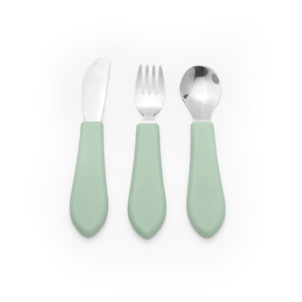Wild Indiana Fancy Cutlery Set | Duck Egg Blue