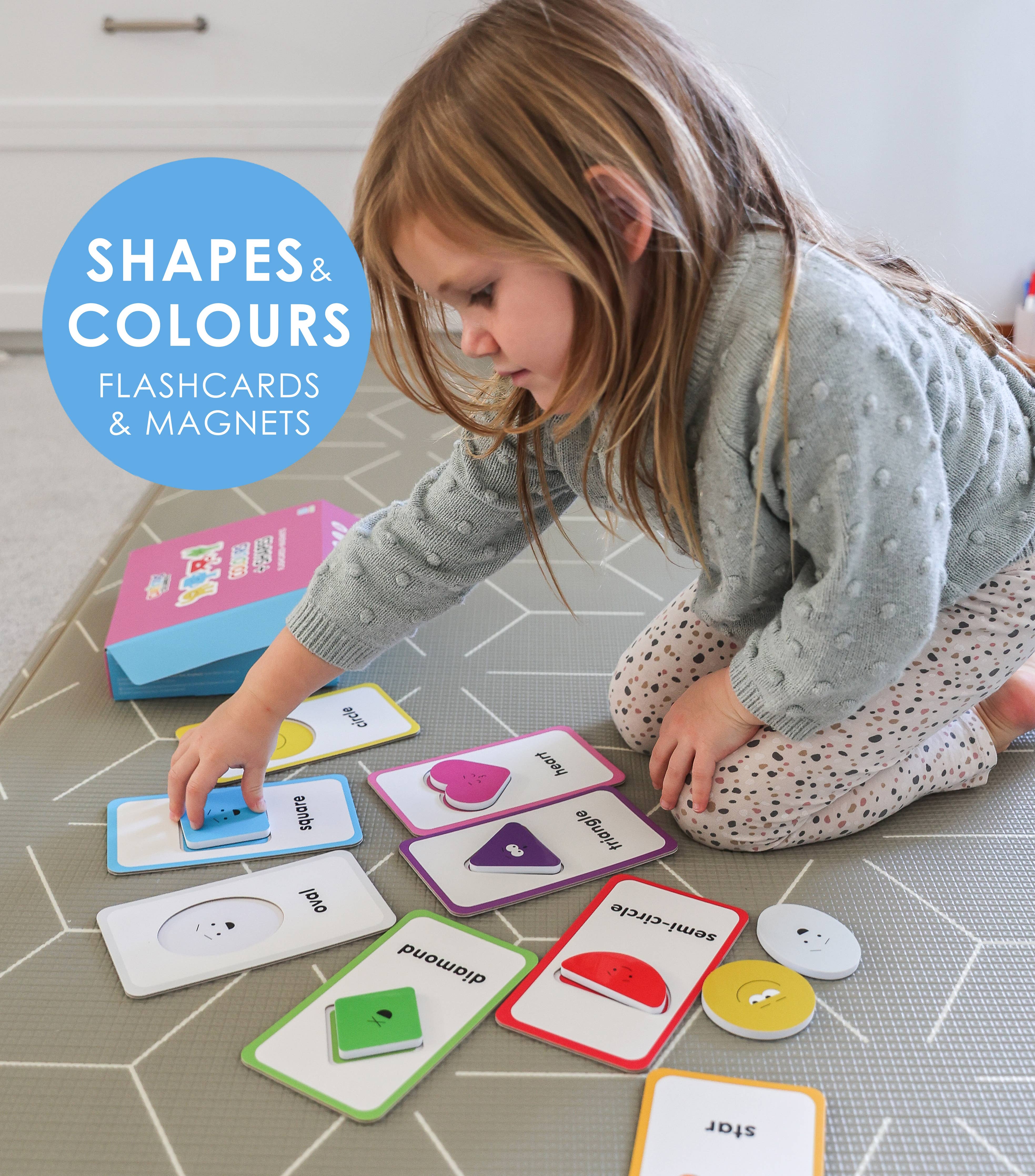 Curious Columbus | Flashcards - Shapes & Colours