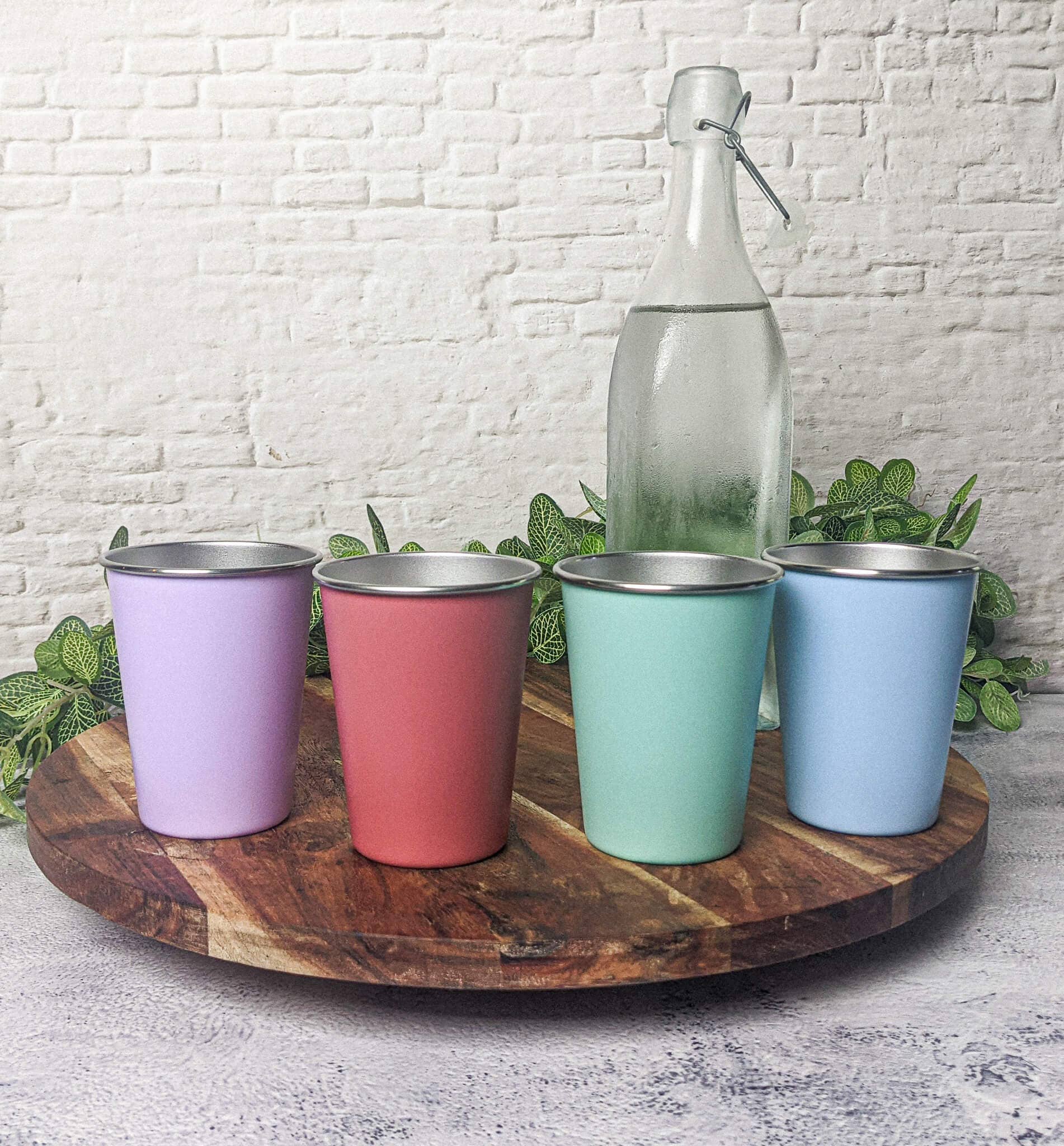 Ecococoon | Stainless Steel Cup Set | Fruit Pastel