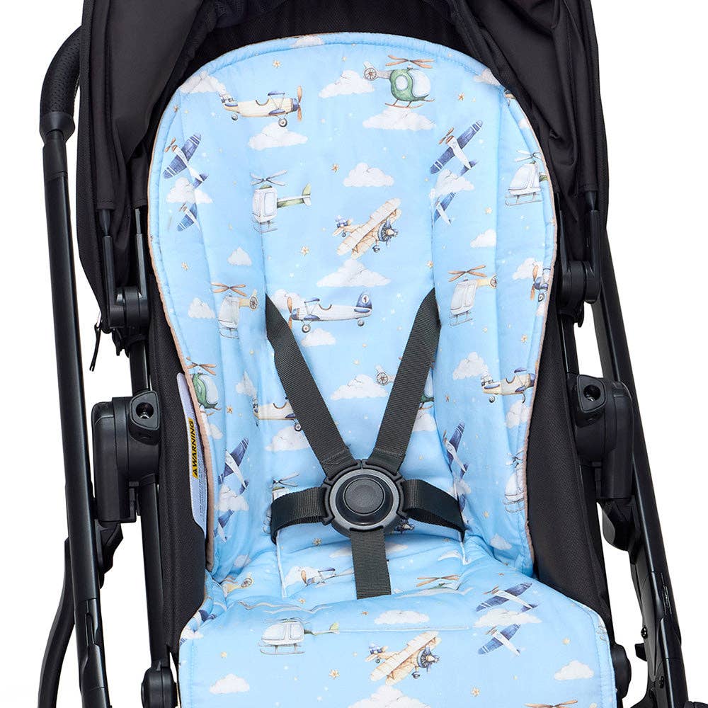 Snuggle Hunny - Taking Flight Universal Organic Pram Liner