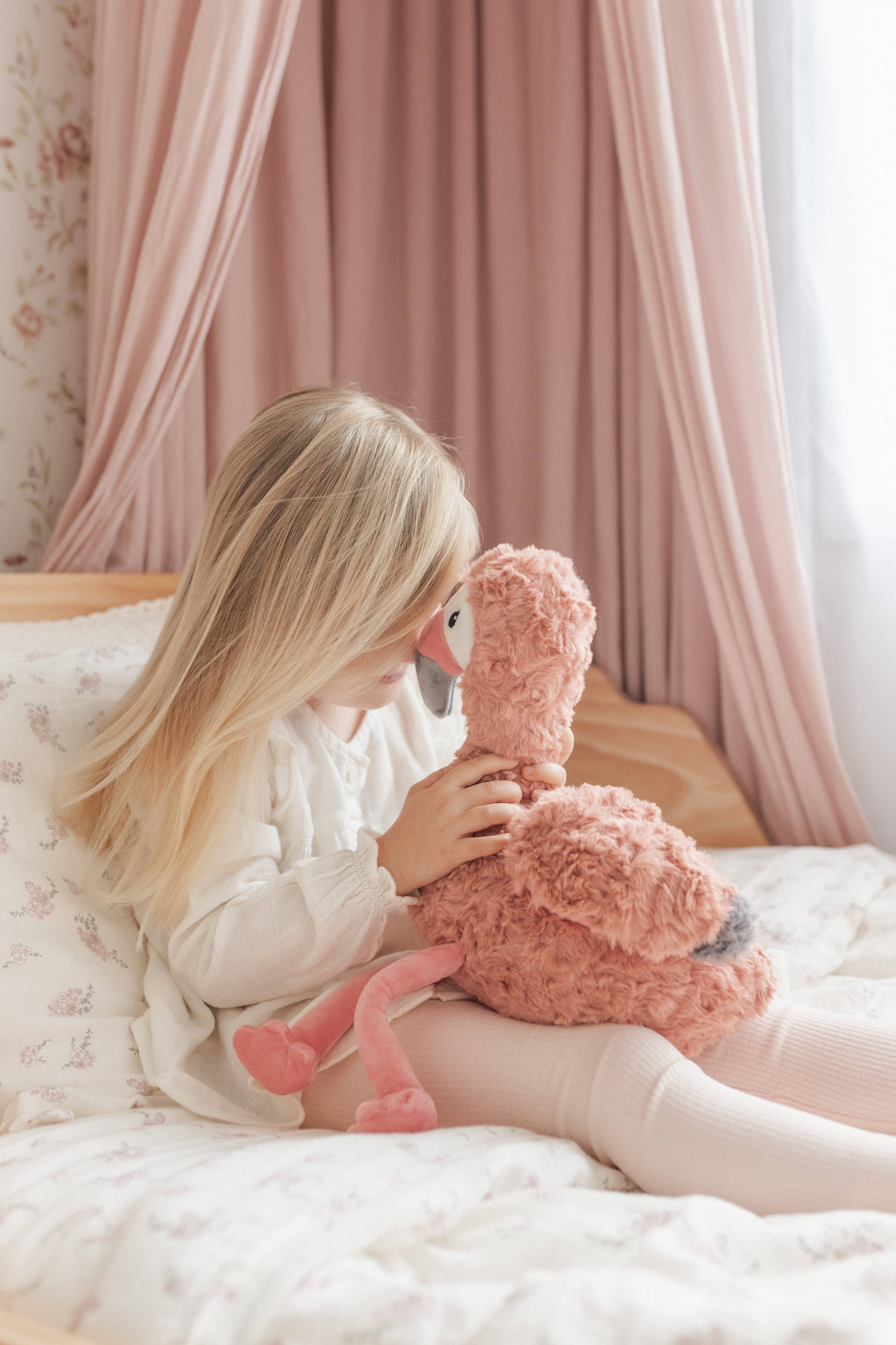 Mindful and Co Kids - Francesca The Flamingo – Weighted Sensory Toy for Kids