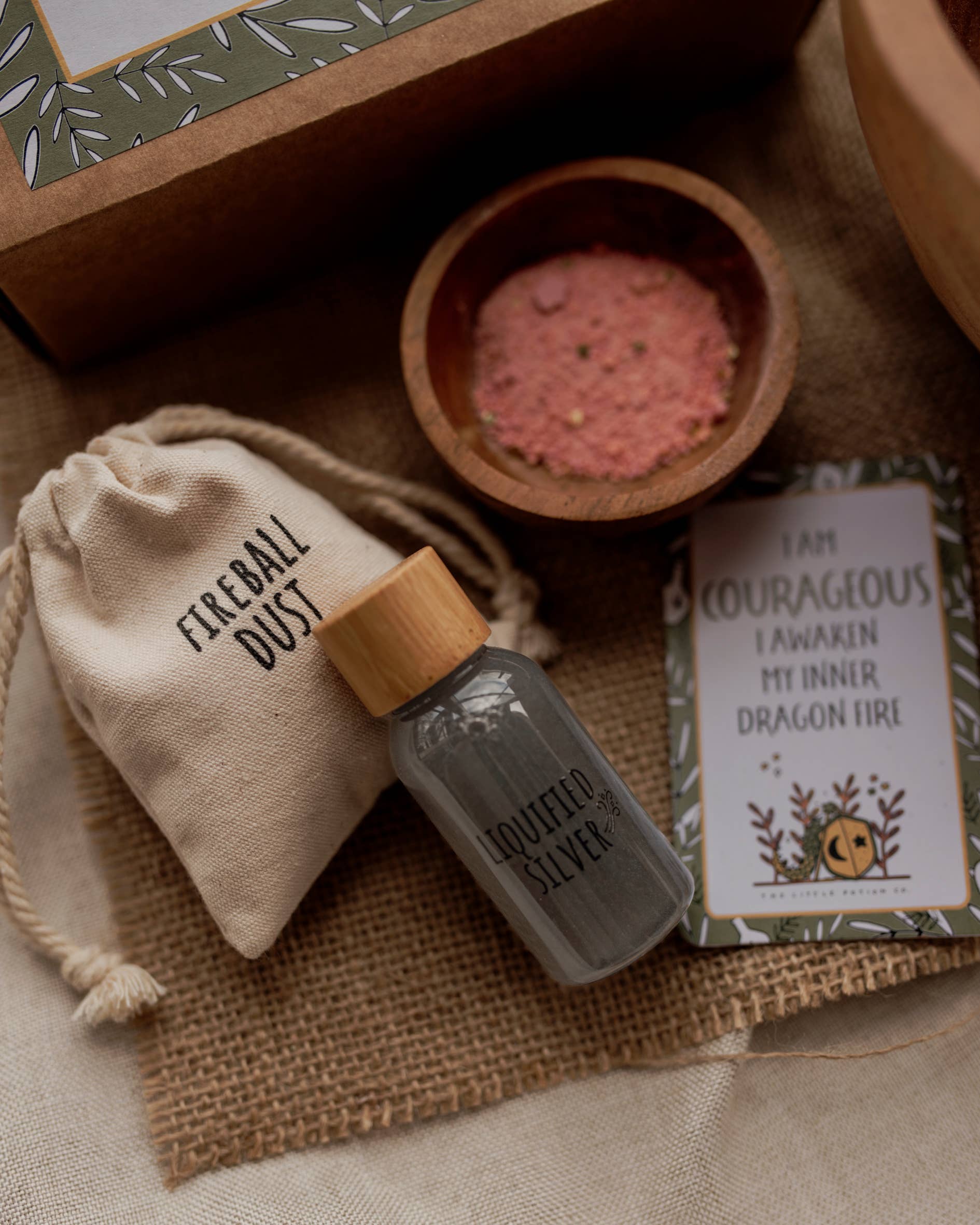 The Little Potion Co | MINI Dragon Tales Potion Kit (A potion for courage)