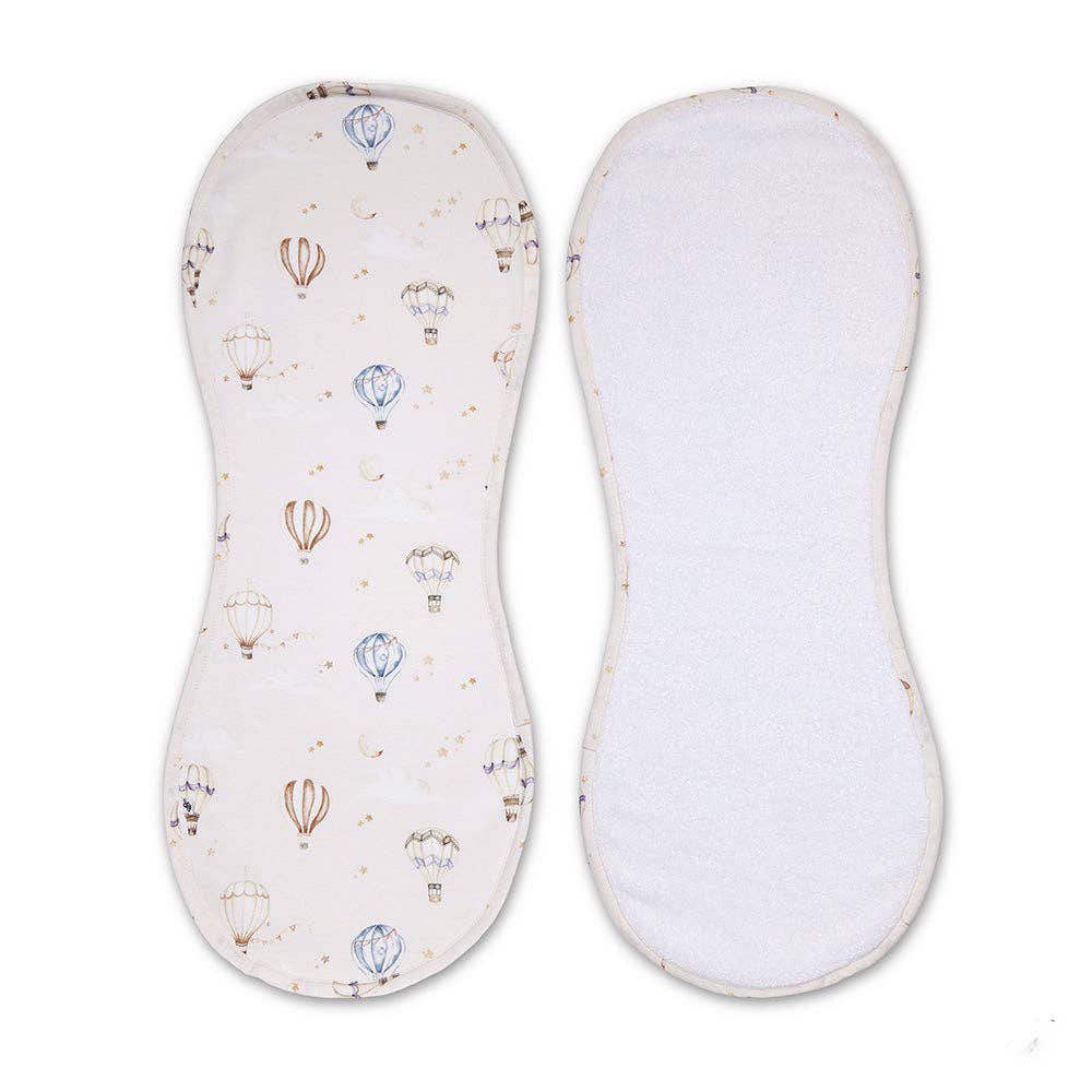 Snuggle Hunny - Up & Away Organic Cotton Burp Cloth