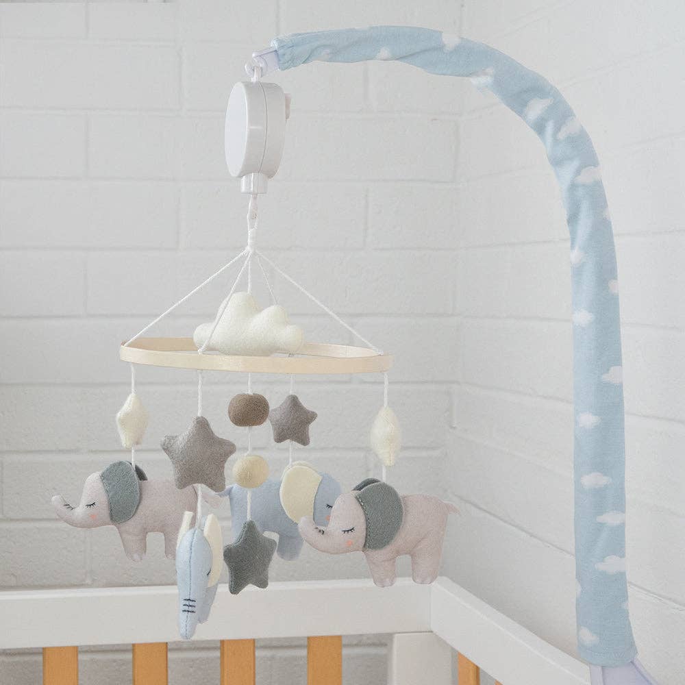 Living Textiles - Musical Mobile - Elephant Playtime