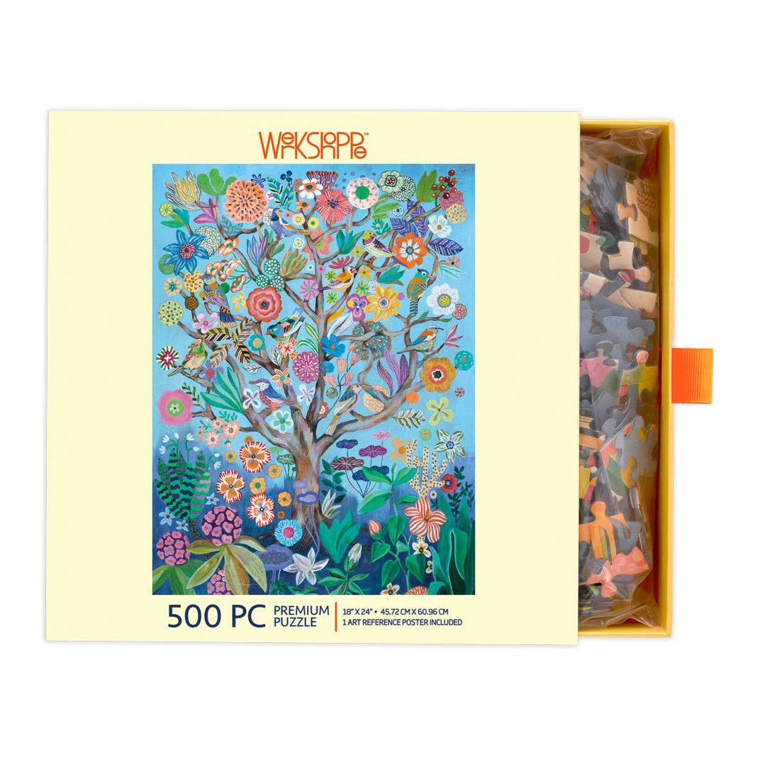 WerkShoppe Puzzle | Tree of Life - Slip Box 500 Pc