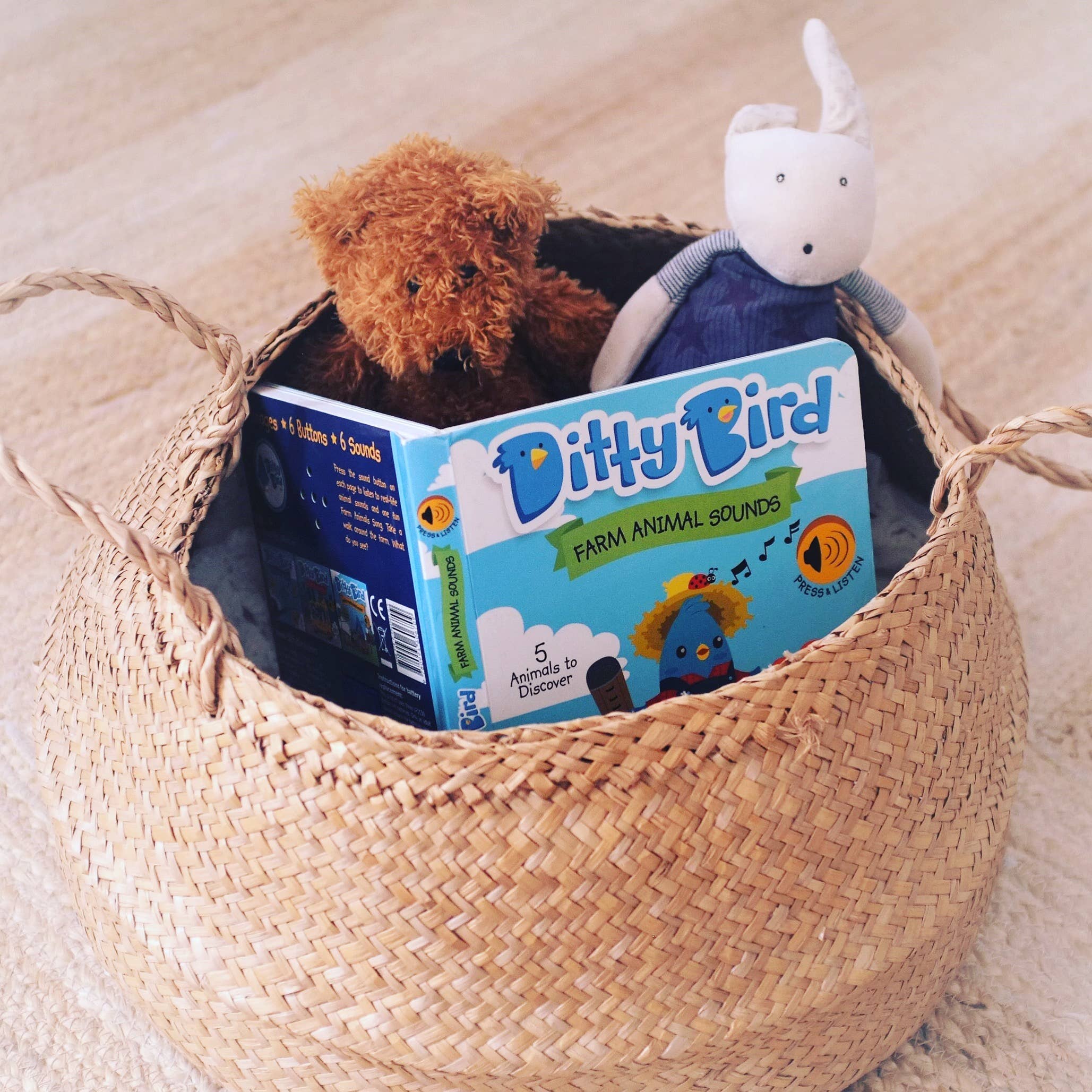 Ditty Bird | Farm Animal | Baby Sound Book Farm