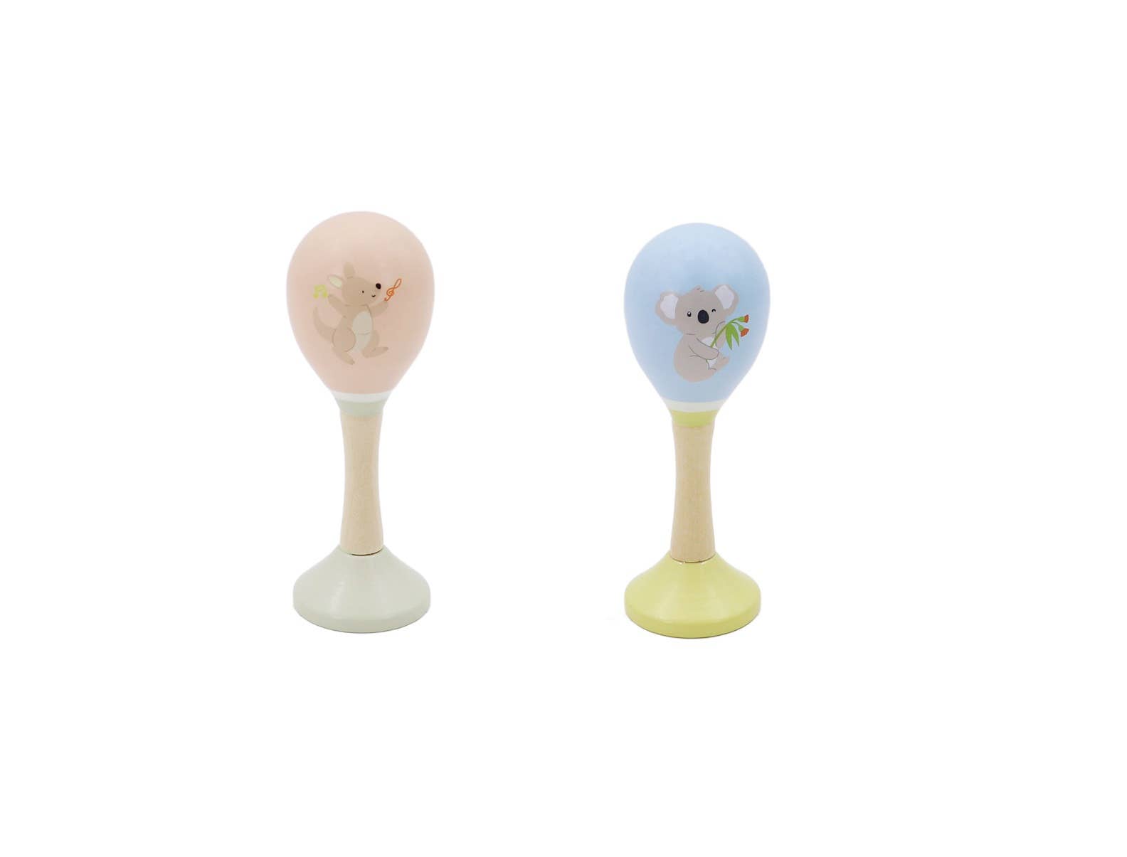 ToysLink Music Adventure Wooden Maracas