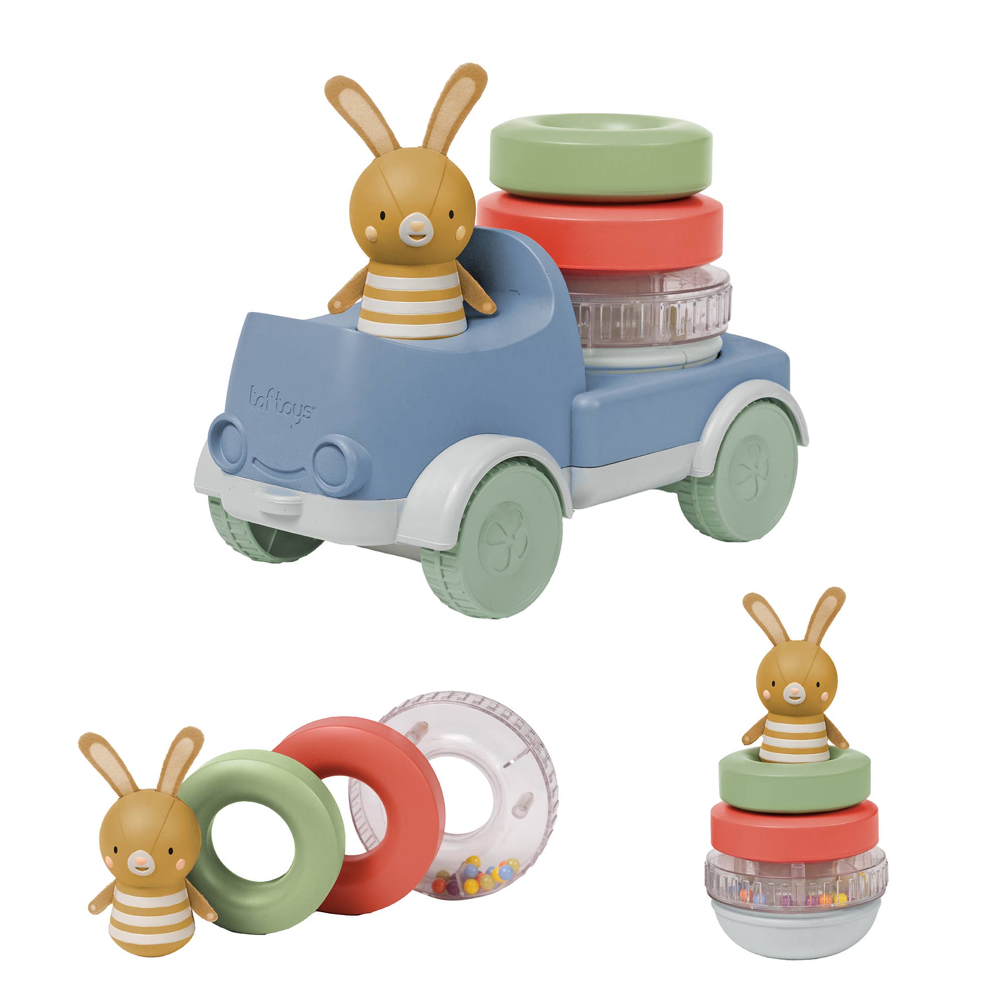 Playette | Taf Toys Bunny Stacker Truck