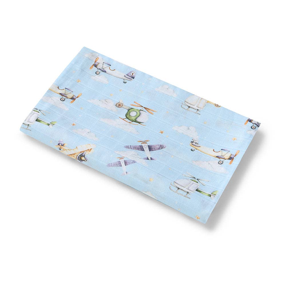 Snuggle Hunny - Taking Flight Organic Muslin Wrap
