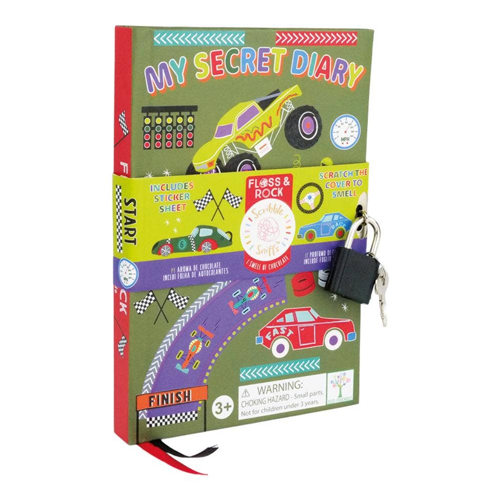 Floss & Rock My Secret Scented Diary | Cars