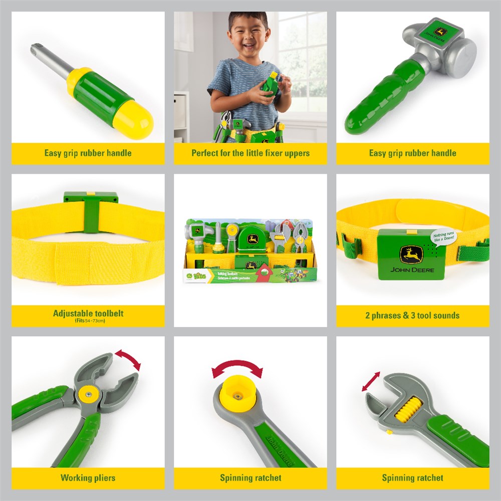 John Deere Talking Toolbelt Set