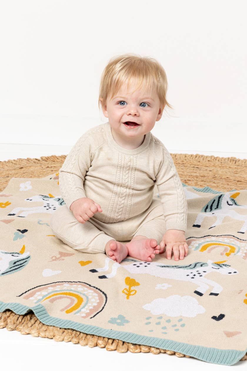 Indus Design | Unicorn Magic Baby Blanket
