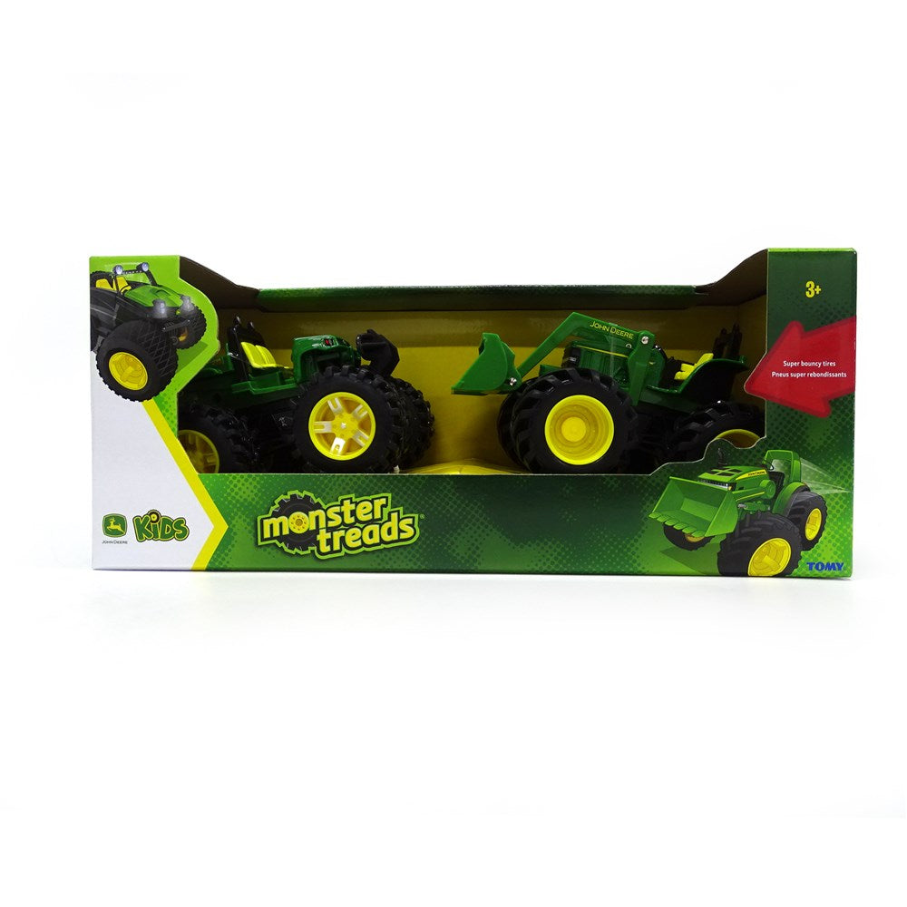 John Deere 12cm Monster Treads 2 Pack