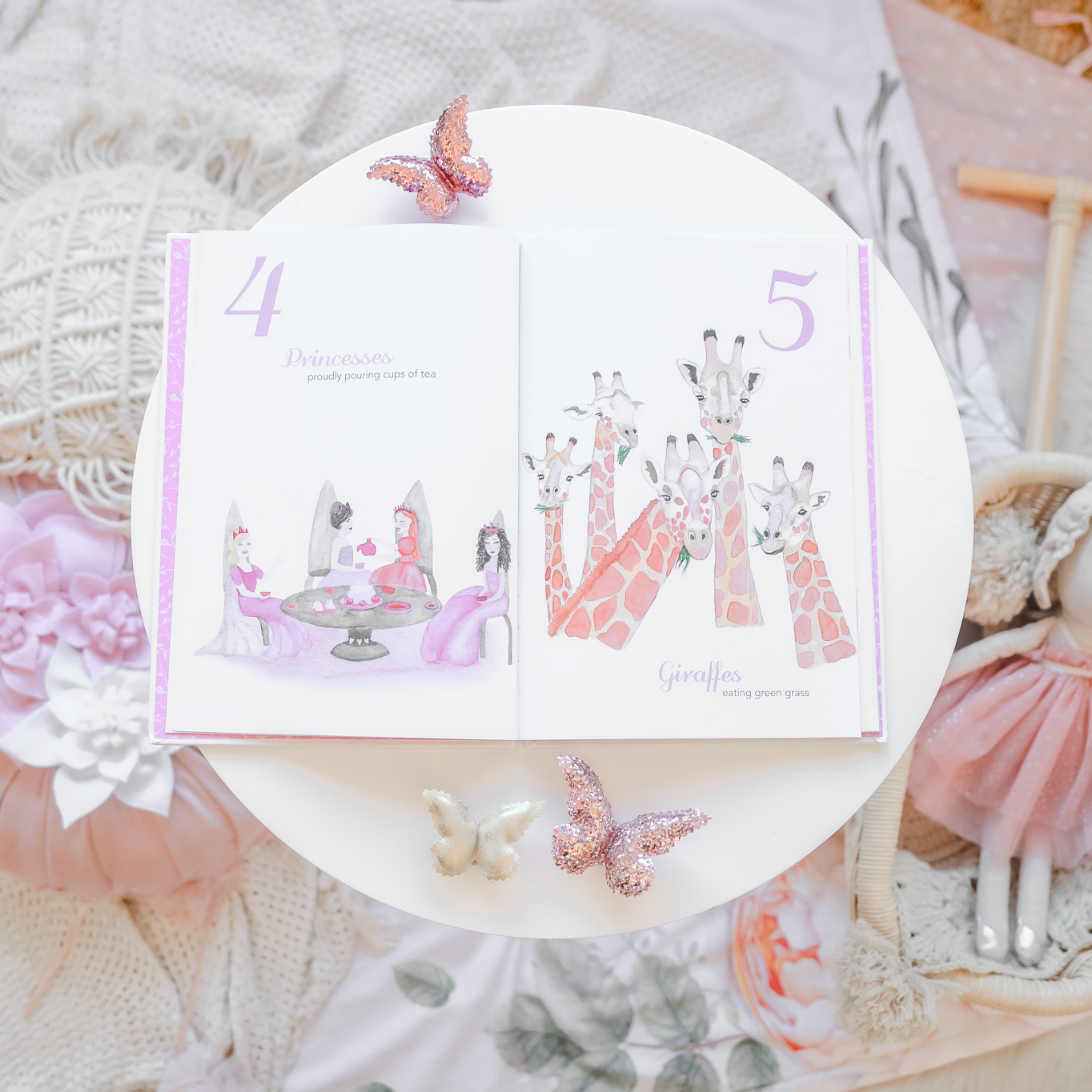 Adored Illustrations | The Enchanting 123