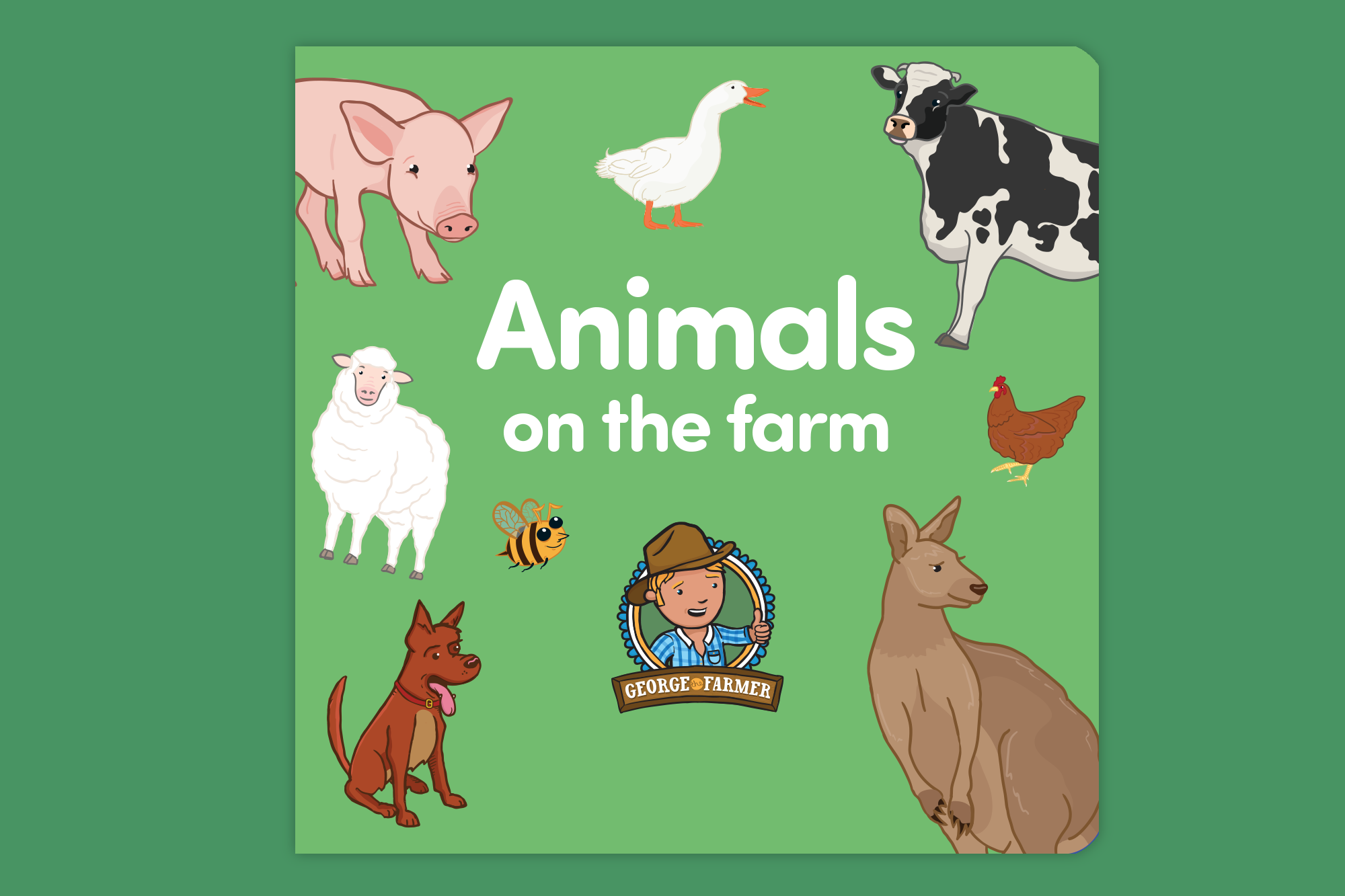 Animals on the Farm Board Book