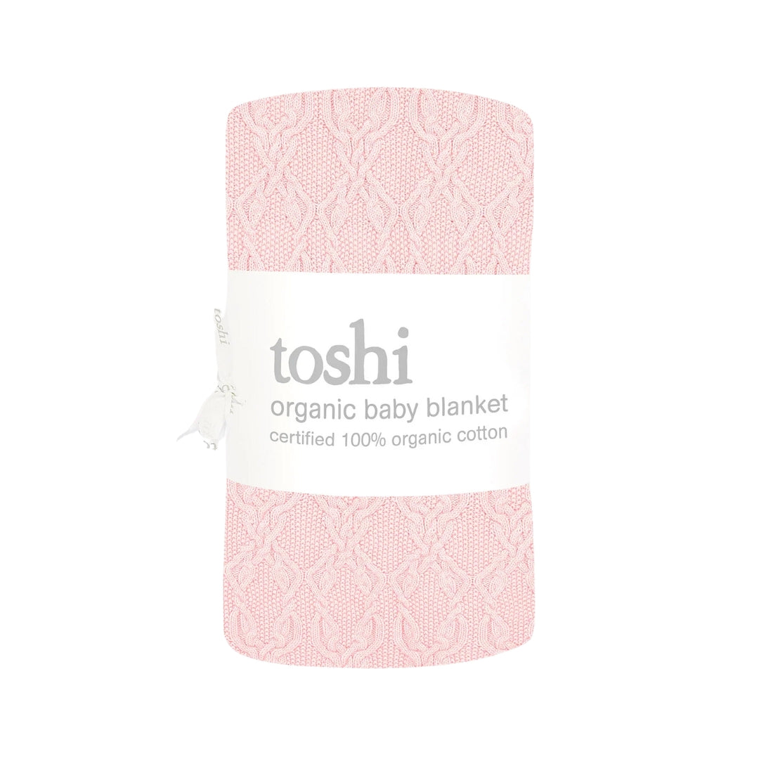 Toshi Organic Knit Blanket Bowie Matcha main image 1