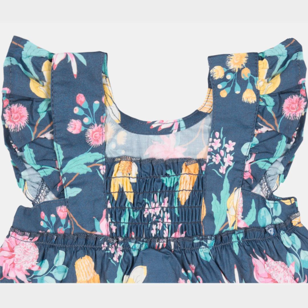 Toshi | Baby Dress Matilda | Waratah Midnight