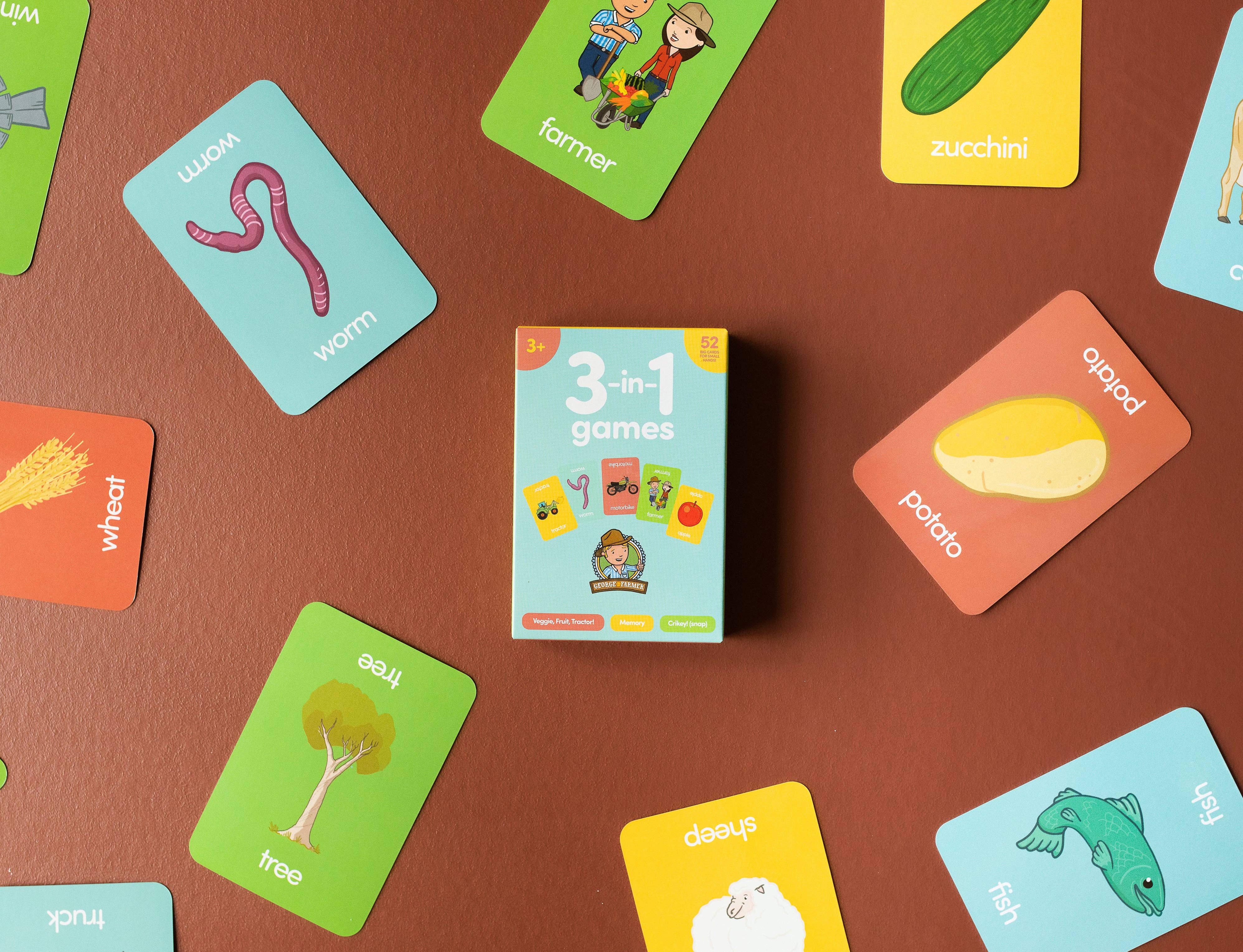 George the Farmer 3 in 1 Card Game