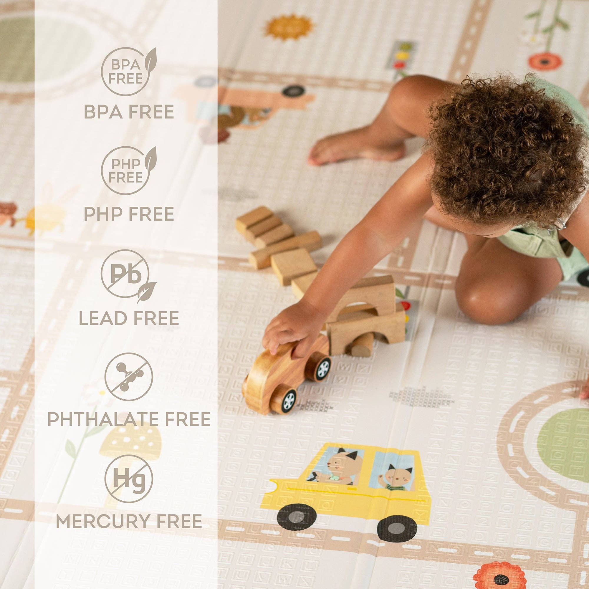 Playette | Taf Toys Highway Adventures Foam Mat