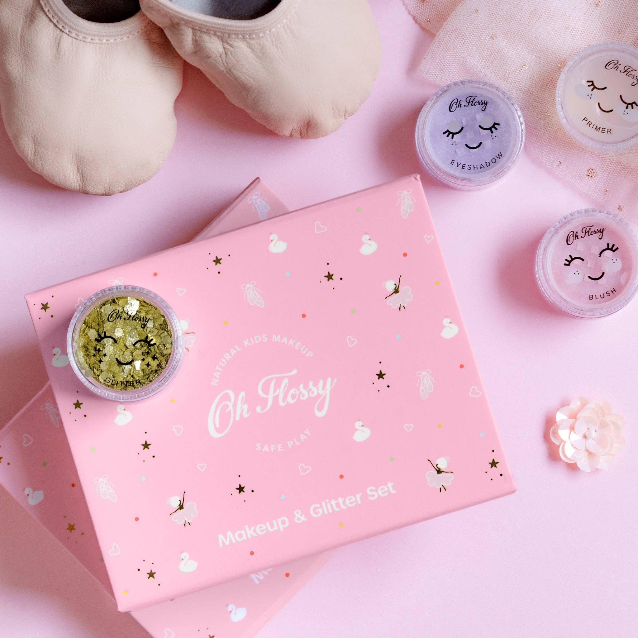 Oh Flossy | Ballet Sparkle Makeup & Glitter Set