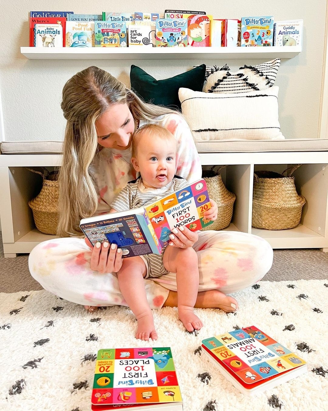 Ditty Bird | Baby Sound Vocabulary Book | First 100 Places